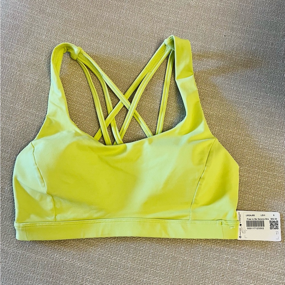 Lululemon Free to be Serene Bra NWT